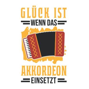 Imagem de Akkordeon Tagesplaner: Glück ist Wenn das Akkordeon einsetzt Akkordeonist/Kalender 2022 / Wochenplaner Tagesplaner Planer/Planungsbuch To-Do-Liste / 6x9 Zoll / 100 ausfüllbare Seiten