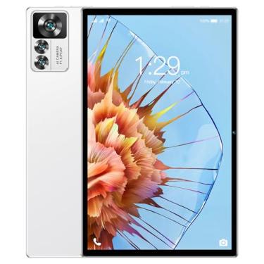 Imagem de Tablet 8GB+256GB Tela de 10,1 polegadas Chamadas 5G Processador MTK6797 de 10 núcleos Memória expansível de 128 GB Grande capacidade de armazenamento Tela grande de alta nitidez BT5.0 Bateria de 700