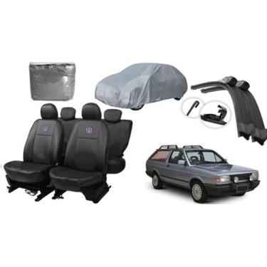 Imagem de Capa Automotiva Completa: Limpador + Capa de Couro Parati 82-96 - Aero
