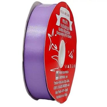 Imagem de Fita de Cetim Trader 38mm N9 com 50 Metros, COR 082 LILáS, 50 METROS