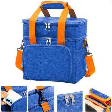 Imagem de Bolsa Termica Cerveja Para Marmita Pequena Caixa Isopor Termico Cooler