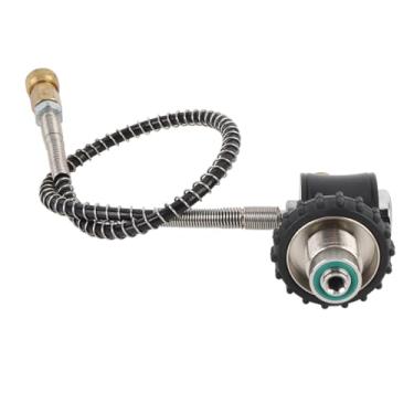 Imagem de Adaptador de Inflação para Cilindro de Gás de Mergulho, Din de Aço Inoxidável que Enche Tubo de Conversão Multifuncional Grande a Pequeno