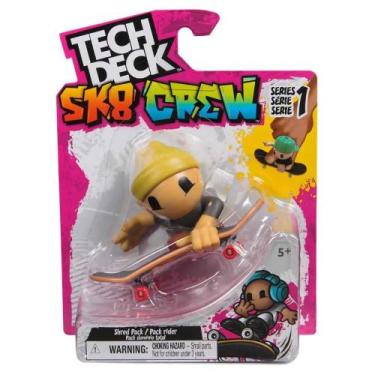 Imagem de Skate Dedo C/ Boneco SK8 Crew Tech Deck SORTIDO - Sunny 4190