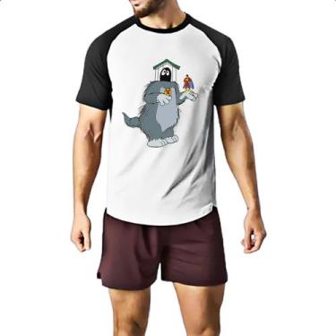Imagem de Camiseta Raglan Nostalgia Mini Polegar e Yogui - Alearts, GG