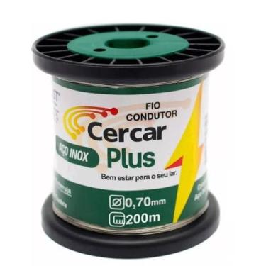 Imagem de Fio De Aço Inox Plus 0,70mm 200m Para Cerca Elétrica - IGECAST
