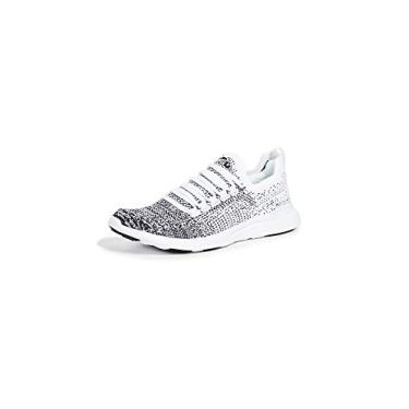 Imagem de APL: Tênis esportivo feminino Techloom Breeze Propulsion Labs, White/Black/Ombre, 6