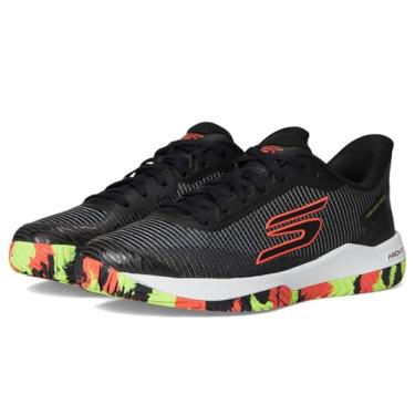 Imagem de Skechers Pickleball Viper Court Pro 2.0 Tênis masculino, Têxtil sintético preto com acabamento múltiplo, 39