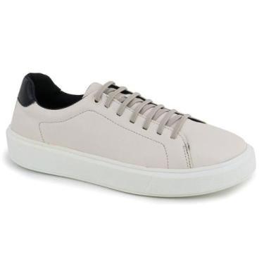 Imagem de Tênis Sapatênis Off White material sintético Elástico Masculino Leve C