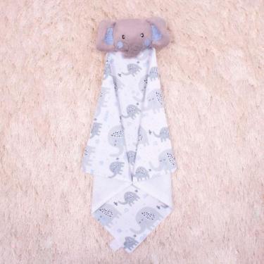 Imagem de Naninha Para Bebê Elefantinho Azul - Miguel Baby