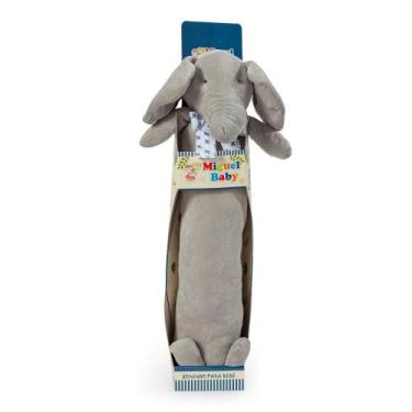 Imagem de Soninho De Bebe Agarradinho De Pelucia - Miguel Baby, Elefante cinza