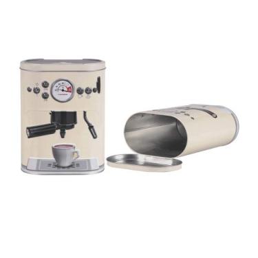 Imagem de Lata Coffee Creme 13.6X7.5X18cm - Globimport