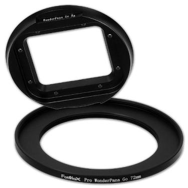 Imagem de Fotodiox Pro WonderPana Go com Kit Step-Up Ring de 72mm - Sistema Adaptador de Filtro GoTough para GoPro Hero3 Caixa com Anel Step Up para Filtros Padrão de 72mm