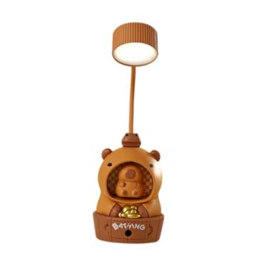 Imagem de Bothyi Lâmpada fofa de mesa de mesa LED Capybara para crianças, desenho animado portátil USB Recarregável Decoração Light Light para escritório de estudo, Sapo