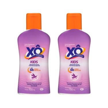 Imagem de Kit 2 Repelente Xô Inseto Kids Loção 100ml Cada