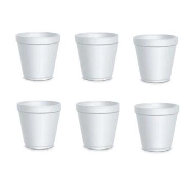 Imagem de Copo Isopor 120ml Para Café Pacote Com 100 Unidades - Genérica