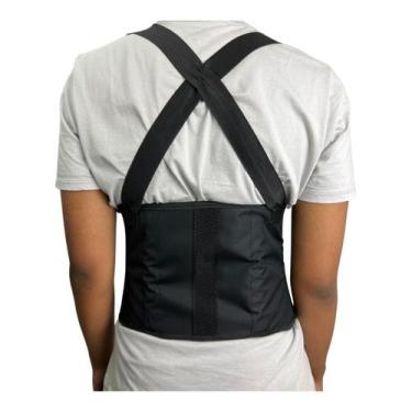Imagem de Cinta Lombar Colete Abdominal Ergonômica Para Coluna Postura Ideal par