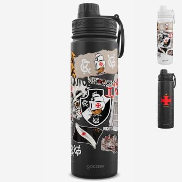 Imagem de Garrafa Térmica Gocase Fresh 650ml Oficial do Vasco, Colagem24 - P