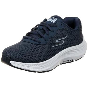 Imagem de Skechers Tênis feminino Go Run Consistent 2.0 Engaged, Azul marino, 9.5
