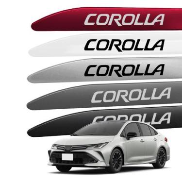 Imagem de Jogo Friso Lateral Facão Corolla 2008 a 2025 Várias Cores - ZP Automot