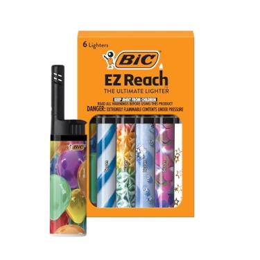 Imagem de BIC Isqueiro EZ Reach, o melhor isqueiro com varinha estendida para churrasqueiras e fogueiras
