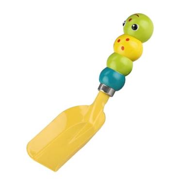 Imagem de Fenteer Pá de jardim infantil para meninos e meninas, cabo em formato de animal, ferramenta manual para brincar na caixa de areia, para soltar o solo em, Quadrado