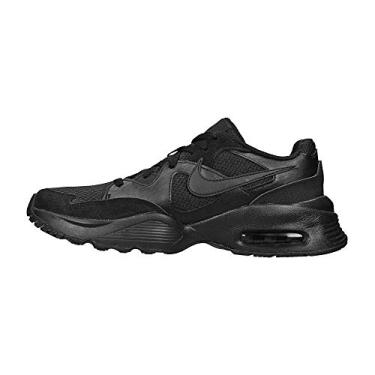 Imagem de Nike Tênis de corrida masculino Air Max Fusion CJ1670 (40, preto e preto 001), Preto, preto, preto 001, 10