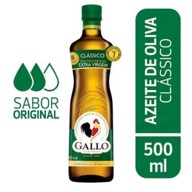 Imagem de Azeite Gallo Português Extra Virgem 500ml  Qualidade Premium