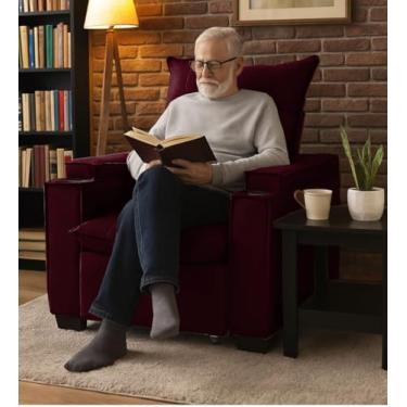 Imagem de Poltrona Papai Reclinável Pulse Porta Copos Carregador usb Bordo