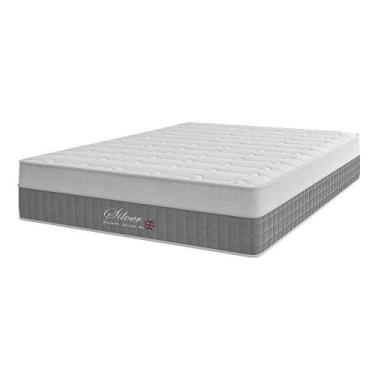Imagem de Colchão Casal Queen Silver Molas Ensacadas 158x198x28cm - Comfort, Cin
