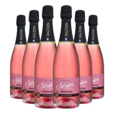 Imagem de Kit 06 Espumantes Salton Séries Moscato Rose 750ml