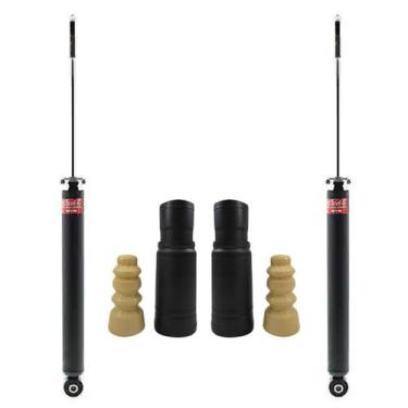 Imagem de Kit Batente+Par Amortecedor Kayaba Traseiro Esquerdo+Direito Honda Hrv