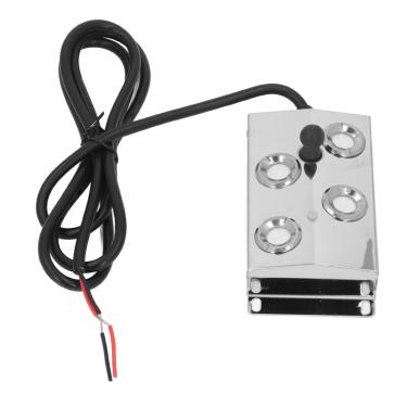 Imagem de Cryfokt Maker de Névoa Ultrassônica 4 Cabeças, 1,5m Comprimento do Cabo DC45 a 48V Ultrassonic Nevoeiro Umidificador de Neblina Fogger Pond Mister para Paisagem, Halloween