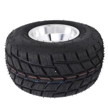 Imagem de aqxreight 10x4.50-5 Pneu Dianteiro Go Kart Pneu Kart de Baixo Perfil Sem Câmara de Exposição Com Ara de Liga de Alumínio para Atv Utv Sxs Carrinho de Golfe