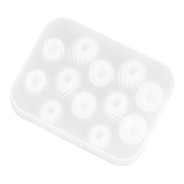 Imagem de aqxreight Dicas de Ouvido de Silicone Premium para Pro 2ª Geração - 6 Pares Com Estojo de Armazenamento Em Branco (6 pares, branco)