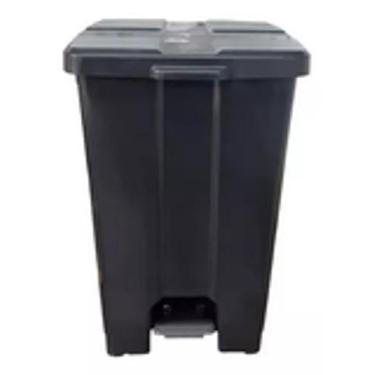 Imagem de Cesto C/ Pedal Plástico 30l Várias Cores Coleta Seletiva Jsn SEM ADESI