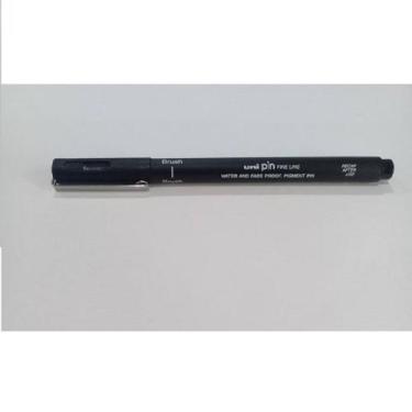 Imagem de Uni Pin Fine Line Caneta Brush Preta - UNI BALL