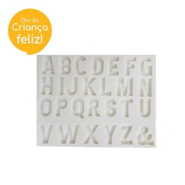 Imagem de Molde Letras em 3D Pasta Artesanato -  Prime Chef