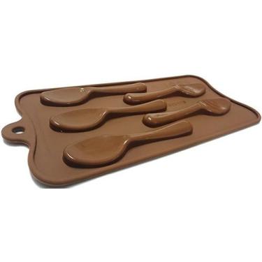 Imagem de Forma de Chocolate Silicone Colher - GMEKL192 - Prime Chef