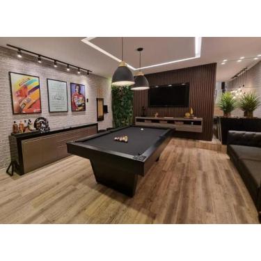 Imagem de Mesa de Sinuca/Bilhar - 2,34x1,34 - Nelson Bilhares, Preto