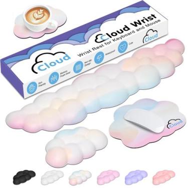 Imagem de Teclado Wrist Rest Keyboard Palm Rest Cloud YAMJUG para jogos