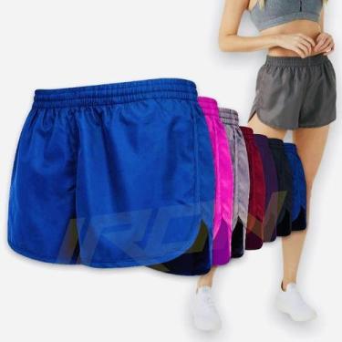 Imagem de Bermuda Short Feminino Fitness Corrida Academia Praia 52 - IRON, Lilás