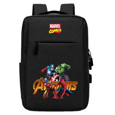 Imagem de Mochila Escolar Infantil Estampa DTF Diversas Super Herois Mv Com Entr