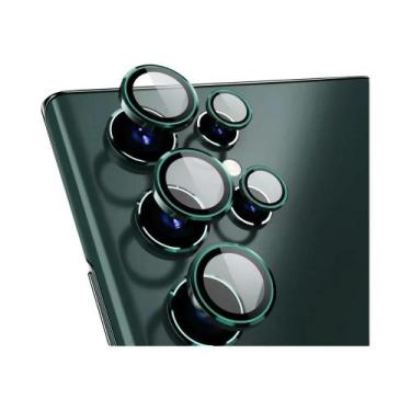 Imagem de Capa Protetora De Câmera Com Anel De Lente De Metal Para Samsung Galax