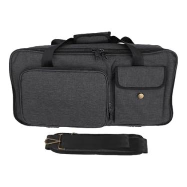 Imagem de Fabater Bolsa de Pedal de Guitarra para Boss, para a Linha 6, para Tech Digi, Bolsa de Transporte Suave para Pedal de Vários Efeitos, Preenchimento de 10 Mm para Microfones (L)