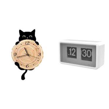 Imagem de Kuntesetty Relógio de Parede Silencioso Sem Tique-taque, Relógio de Mesa, Fácil, Grande Display, Ornamento Pendurado para Escritório, Quarto, Casa, Dormit