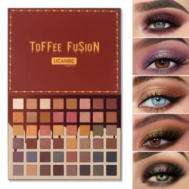 Imagem de Paleta de sombras UCANBE Toffee Fusion Nude 48 Shades