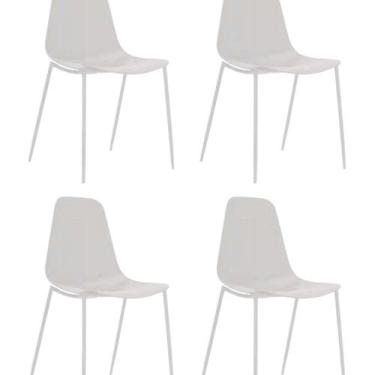 Imagem de Kit com 4 Cadeiras em Polipropileno Miami - Fratini Móveis