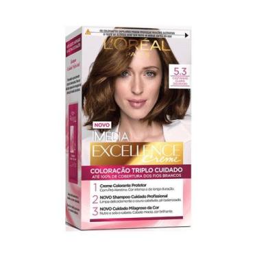 Imagem de Tintura Imédia 5.3 Castanho Claro Dourado - Imedia