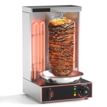 Imagem de Grelha vertical elétrica, Shawarma Machine Kebab Grill Gyro Rotisserie Oven
