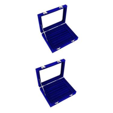 Imagem de 2 peças organizador de colar de joias anel expositor organizador de joias para colares brinco colar bandeja de armazenamento organizador de armazenamento de joias Joyero Para Mujer brincos pequenos mi